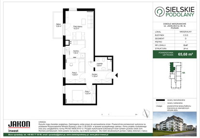 Mieszkanie w inwestycji: Sielskie Podolany II