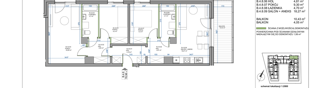 Mieszkanie w inwestycji: Apartamenty Płużnicka