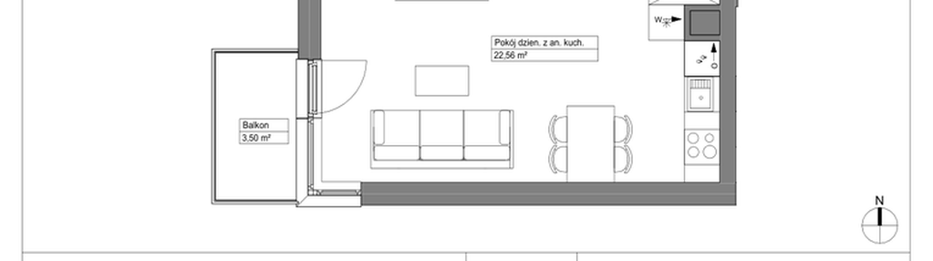 Mieszkanie w inwestycji: Apartamenty Krakowska etap VIII