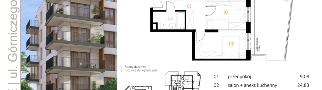 Mieszkanie w inwestycji: Zielony Nikiszowiec