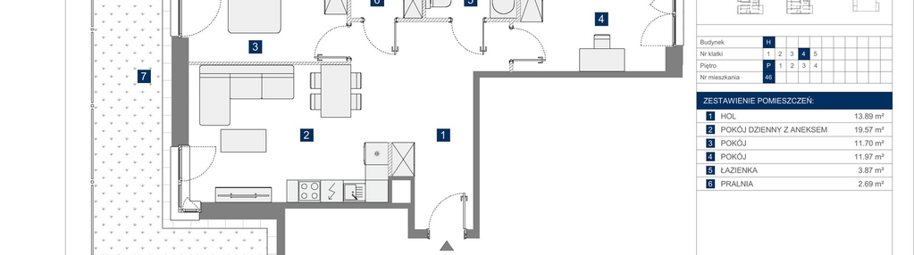 Mieszkanie w inwestycji: Apartamenty Park Matecznego Etap 2.2