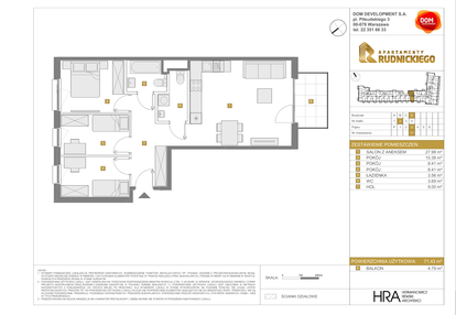 Mieszkanie w inwestycji: Apartamenty Rudnickiego