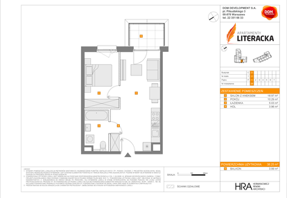 Mieszkanie w inwestycji: Apartamenty Literacka etap 2