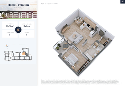 Mieszkanie w inwestycji: Apartamenty Home Premium etap 2