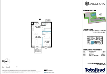 Mieszkanie w inwestycji: Jabłonova