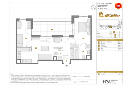 Mieszkanie w inwestycji: Apartamenty Rudnickiego