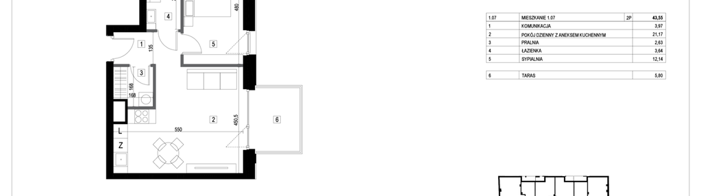 Mieszkanie w inwestycji: Verde Casa