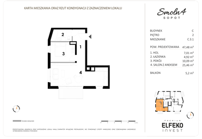 Mieszkanie w inwestycji: Smolna 4