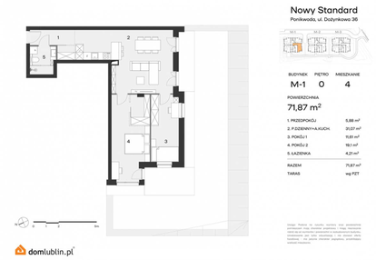 Mieszkanie w inwestycji: Nowy Standard