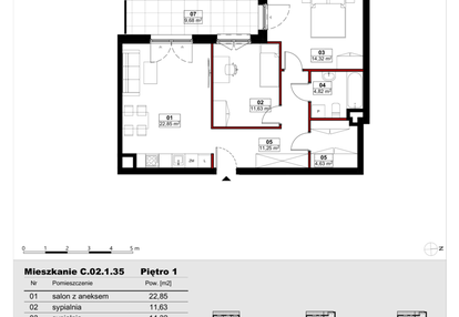 Mieszkanie w inwestycji: Skwer Witosa