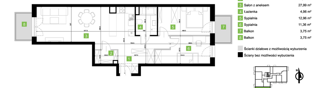 Mieszkanie w inwestycji: Nowa Częstochowa Mościckiego