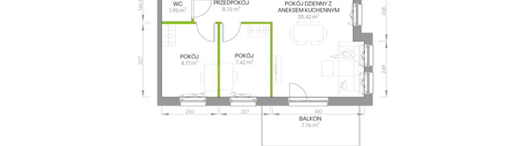 Mieszkanie w inwestycji: Południe Vita
