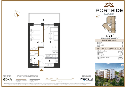 Mieszkanie w inwestycji: Portside Bałtycka