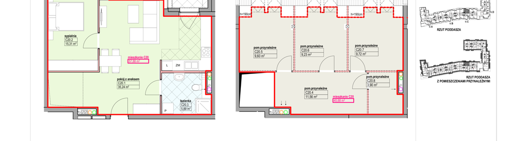 Mieszkanie w inwestycji: Kamienica Zamkowa