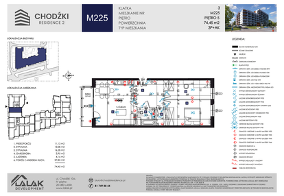 Mieszkanie w inwestycji: Chodźki Residence 2