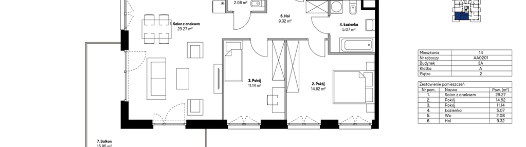 Mieszkanie w inwestycji: NU3 Warszawa Wola