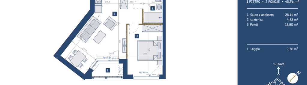 Mieszkanie w inwestycji: GEDANIA Riverside Living