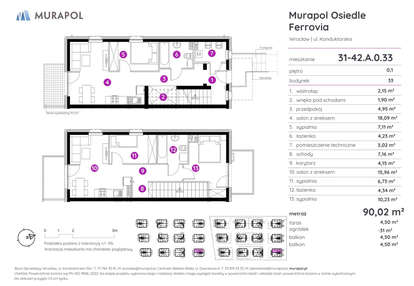 Mieszkanie w inwestycji: Murapol Osiedle Ferrovia