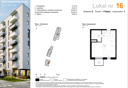 Mieszkanie w inwestycji: Osiedle Kochanowskiego - Gliwice