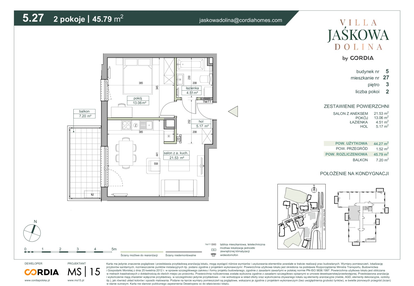 Mieszkanie w inwestycji: Villa Jaśkowa Dolina etap II