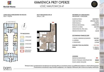 Mieszkanie w inwestycji: Kamienica przy Operze