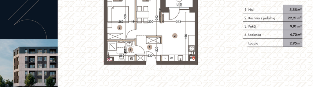 Mieszkanie w inwestycji: Kopcińskiego 33