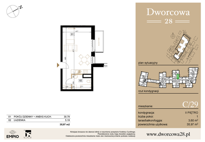 Mieszkanie w inwestycji: Dworcowa 28