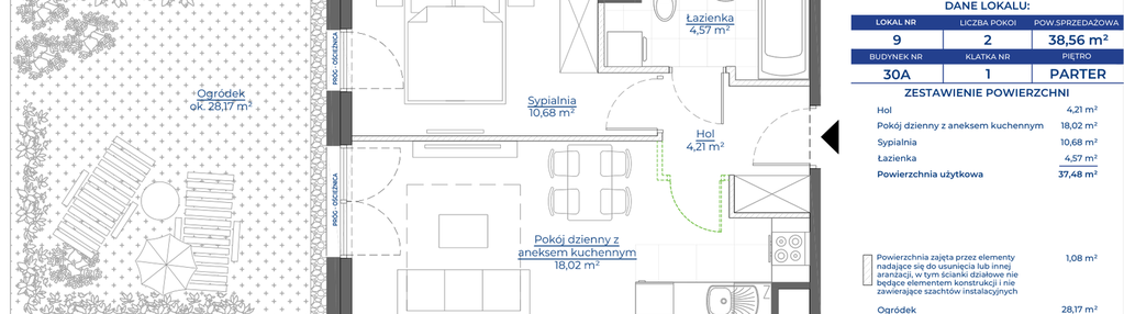 Mieszkanie w inwestycji: Osiedle Dolina Prądnika