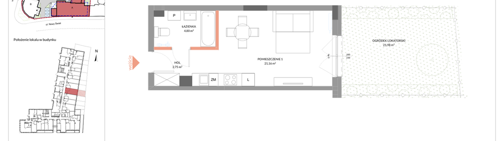 Mieszkanie w inwestycji: Apartamenty Nowy Świat - inwestycyjne