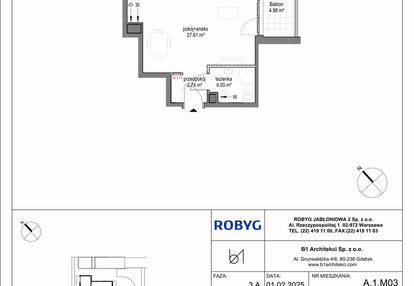 Mieszkanie w inwestycji: Kobieli 4