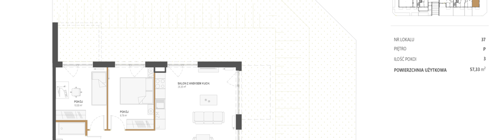 Mieszkanie w inwestycji: Popularna 35