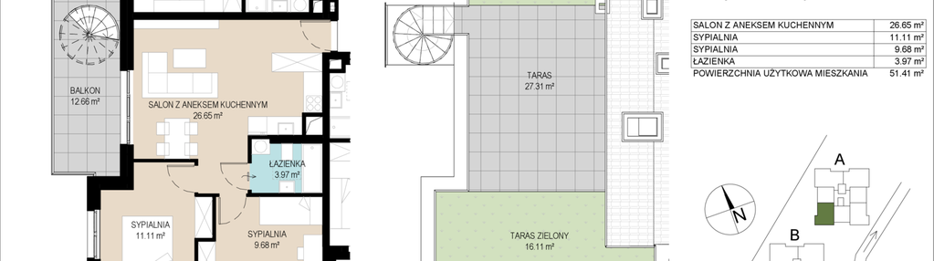 Mieszkanie w inwestycji: Wzgórze Gustawa