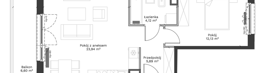 Mieszkanie w inwestycji: Bona