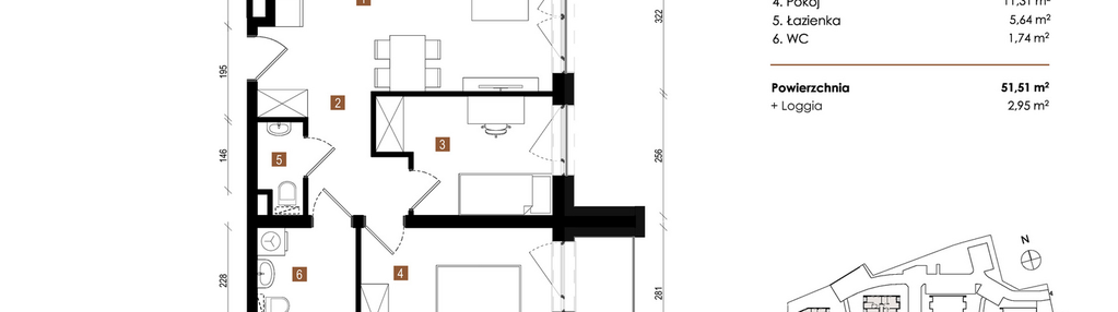 Mieszkanie w inwestycji: Apartamenty Sudetia
