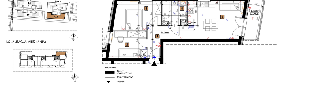Mieszkanie w inwestycji: Koncertowe Wzgórze etap II