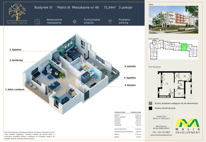 Mieszkanie w inwestycji: Nowe Sady III