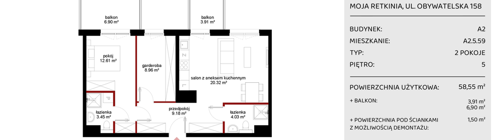 Mieszkanie w inwestycji: Moja Retkinia