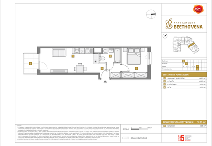 Mieszkanie w inwestycji: Apartamenty Beethovena etap 2