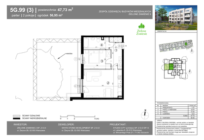 Mieszkanie w inwestycji: Zielone Zamienie IX