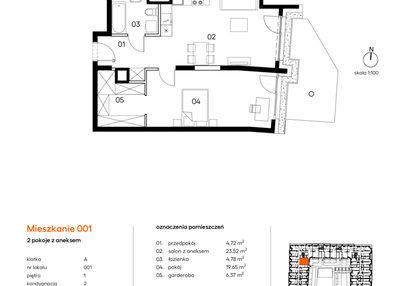 Mieszkanie w inwestycji: Miasto Polskich Mistrzów Olimpijskich II