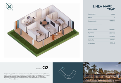 Mieszkanie w inwestycji: Linea Mare - apartamenty inwestycyjne
