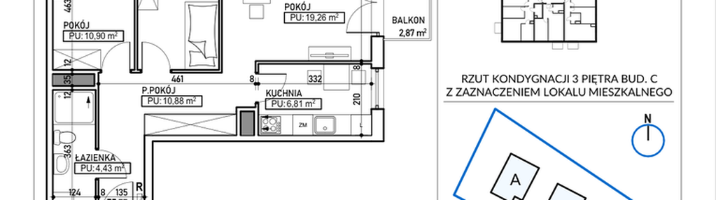 Mieszkanie w inwestycji: Jodłowicka 5