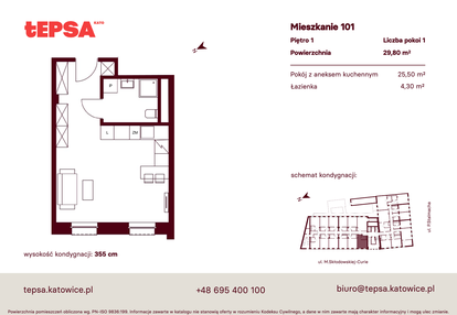 Mieszkanie w inwestycji: Tepsa Kato