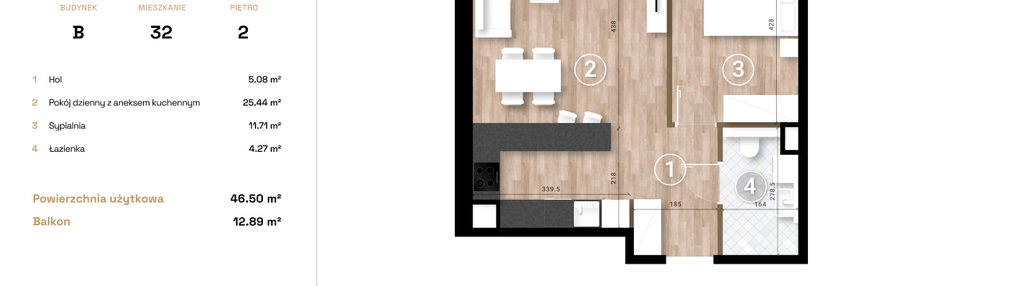 Mieszkanie w inwestycji: Krzesławickie Tarasy