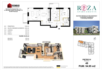 Mieszkanie w inwestycji: Apartamenty Róża