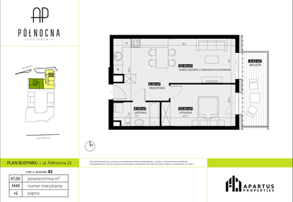 Mieszkanie w inwestycji: Apartamenty Północna etap II