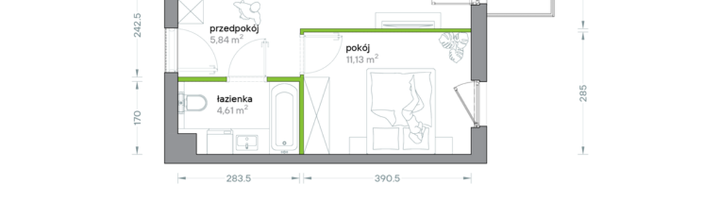 Mieszkanie w inwestycji: Podhalańska Vita