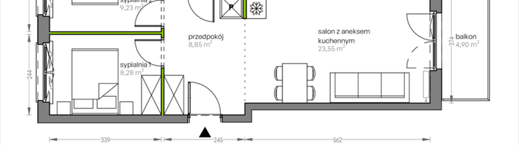 Mieszkanie w inwestycji: City Vibe
