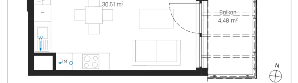 Mieszkanie w inwestycji: Nadmotławie Apartments etap I
