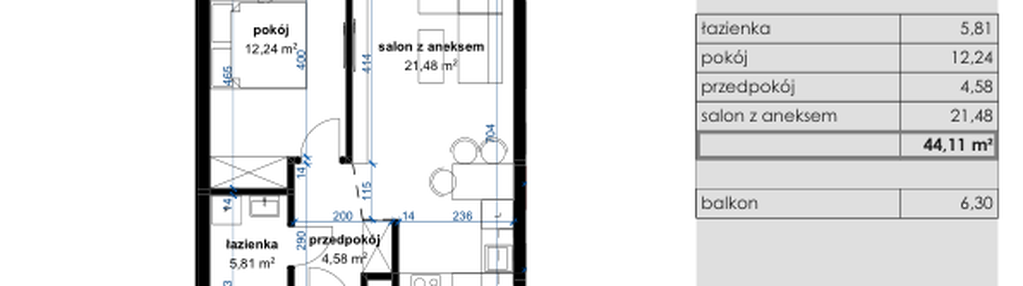 Mieszkanie w inwestycji: Osiedle Kwiatowe